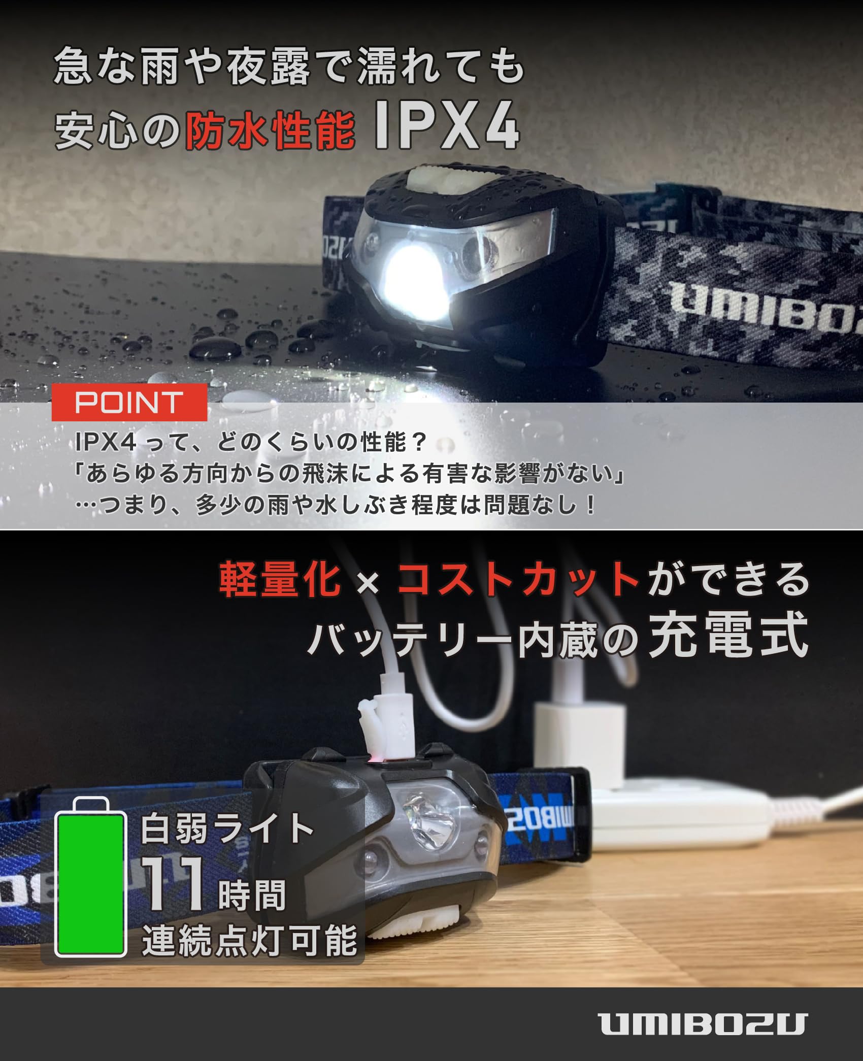 海坊主 Amazon.co.jp: Umibozu(ウミボウズ) ヘッドライト 釣り 赤色灯